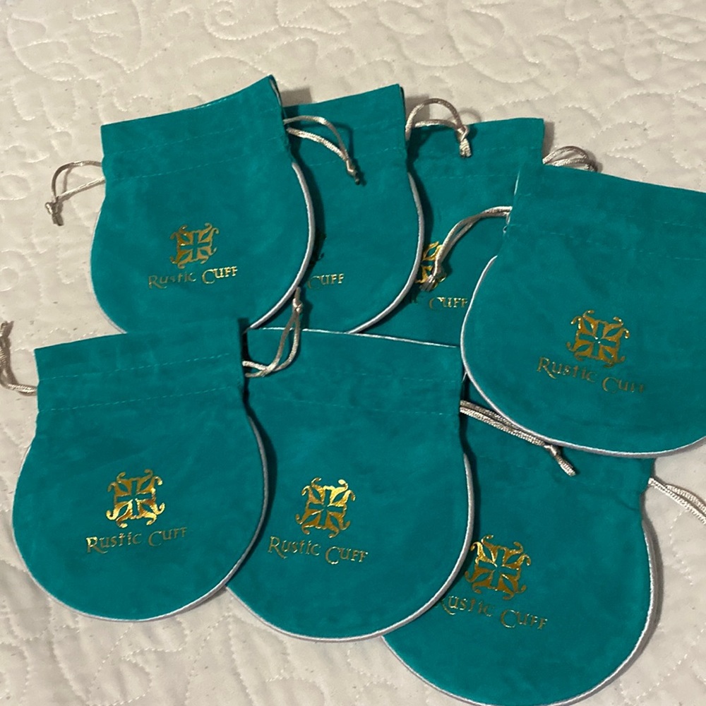 7 rustic cuff bags